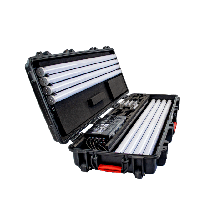 ￼Astera TITAN Tube, 72 W/16 Pixel RGBMA en pelicase
