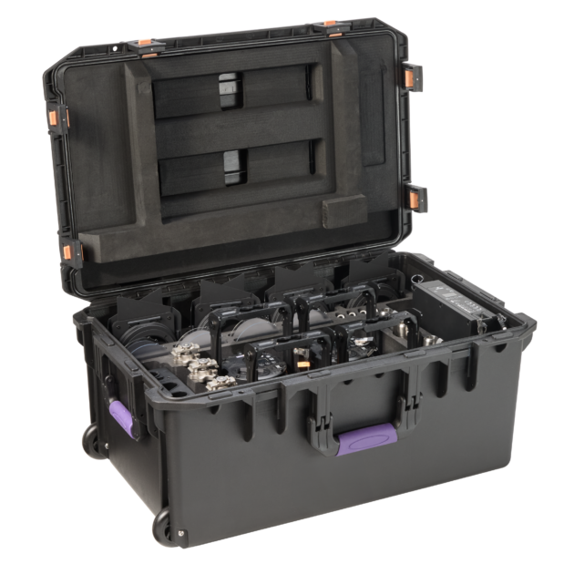 Astera Quickbeam RGBMA, IP65 en pelicase
